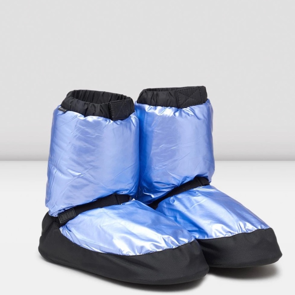 Metallic Warm Up Booties